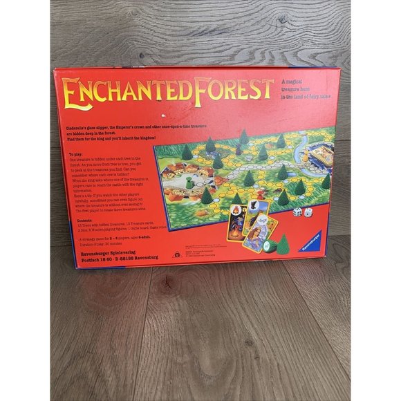 Ravensburger Enchanted Forest 1994 Board Game Magic Treasure Hunt EUC Complete - Picture 8 of 8